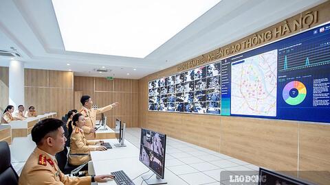 Tình trạng chen lấn, vượt đèn đỏ giảm rõ rệt, hiệu ứng rõ nét từ camera AI