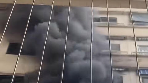 Cháy lớn tại chung cư cao tầng ở Hà Nội