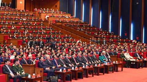 Hình ảnh phiên trù bị Đại hội XIV của Đảng