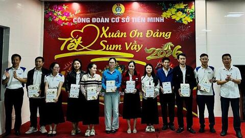 Tết sum vầy gắn kết người lao động tại Công ty Tiến Minh
