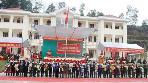 Rộn ràng khí thế ngày hội tòng quân tại Thái Nguyên