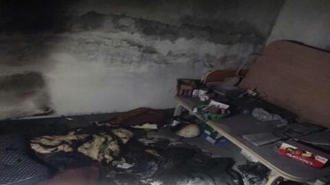 Điều động 2 xe chữa cháy và 15 chiến sĩ dập hỏa hoạn ở chung cư Linh Đàm