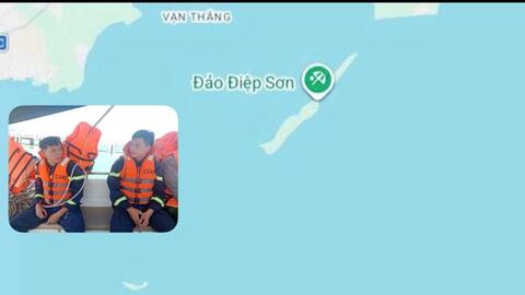 Huy động nhiều lực lượng tìm kiếm nạn nhân mất tích trên vịnh Vân Phong