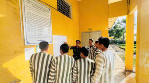 Đề xuất sửa quy định về Nội quy cơ sở giam giữ phạm nhân