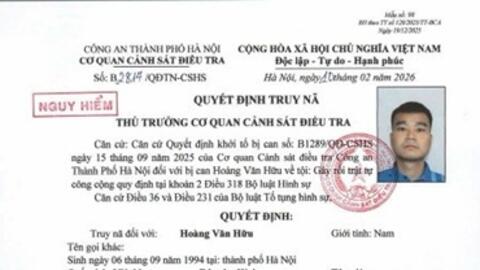 Công an xã ở Hà Nội bắt giữ đối tượng truy nã có 2 tiền án