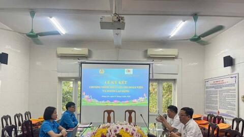 Công đoàn xã Nghi Lộc mở rộng phúc lợi y tế cho người lao động