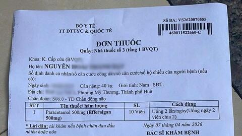 Học sinh bị chấn động não sau khi bị đánh tại quán tạp hóa