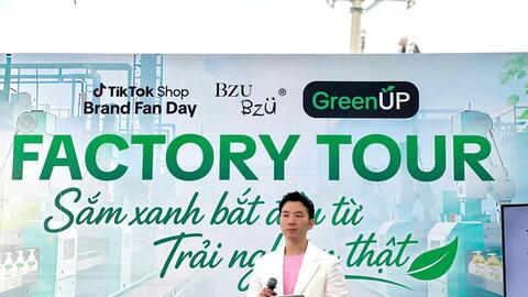 TikTok Shop và BZU BZU tổ chức tour tham quan nhà máy tại Việt Nam