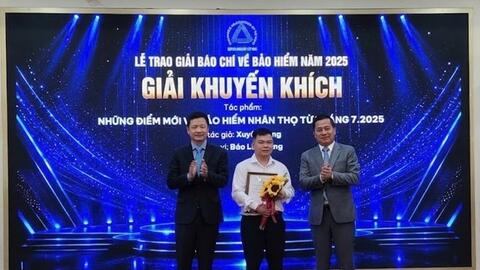 Vinh danh các tác phẩm báo chí xuất sắc về bảo hiểm