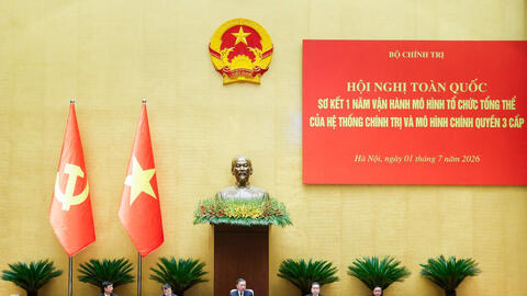Hội nghị toàn quốc sơ kết 1 năm vận hành mô hình tổ chức tổng thể của hệ thống chính trị, mô hình chính quyền 3 cấp