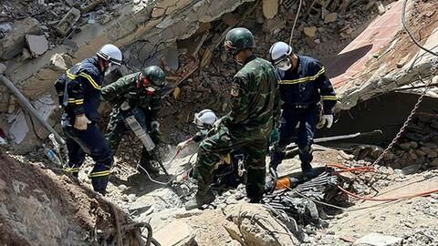 Đoàn cứu nạn, cứu hộ Việt Nam đưa được 57 thi thể ra khỏi đống đổ nát ở Venezuela