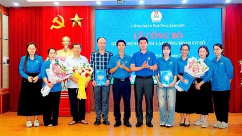 Công đoàn phường Sầm Sơn chăm lo hiệu quả cho 3.660 đoàn viên, người lao động