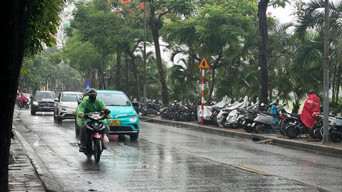 Thời tiết ngày 23/7: Bắc Bộ mưa vừa, mưa to