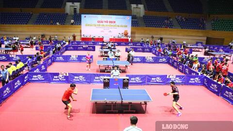 660 vận động viên tranh tài tại Giải vô địch bóng bàn trẻ quốc gia 2026 tại Đà Nẵng