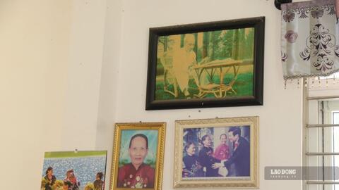 Ấm áp nghĩa tình công đoàn trong ngôi nhà Mẹ Việt Nam Anh hùng Nguyễn Thị Nhung