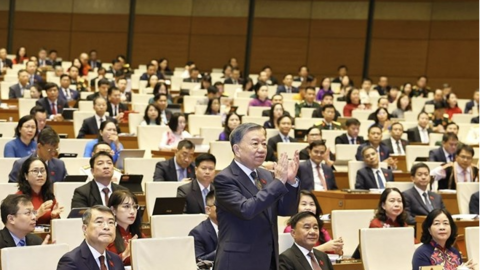 Tổng Bí thư, Chủ tịch nước dự khai mạc Kỳ họp không thường lệ thứ Nhất, Quốc hội khóa XVI