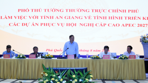 Phó Thủ tướng Thường trực Phạm Gia Túc kiểm tra tiến độ các công trình phục vụ APEC 2027