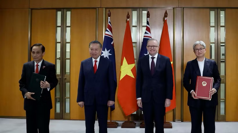 Tổng Bí thư, Chủ tịch nước Tô Lâm chứng kiến trao văn kiện hợp tác giữa Việt Nam - Australia