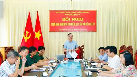 Hải Phòng xác định mộ tập thể 8 liệt sĩ tại khu vực Mả Chìa
