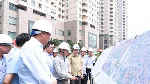 Dự án đường Vành đai 2.5 Hà Nội: Huy động tối đa nguồn lực để kịp thông xe dịp 10/10