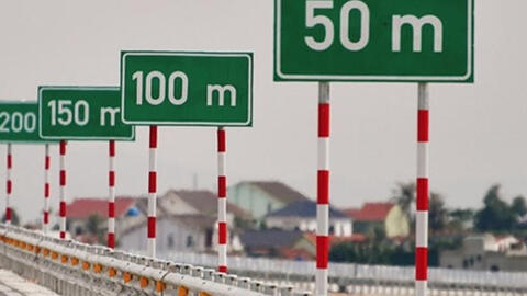 Đặt biển báo tại đoạn cao tốc áp dụng xử phạt lỗi khoảng cách an toàn