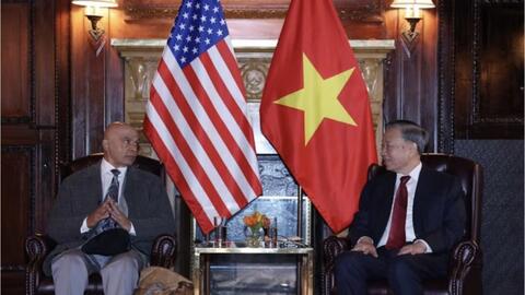 Tổng Bí thư, Chủ tịch nước Tô Lâm gặp Ban Lãnh đạo Đảng Cộng sản Mỹ
