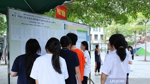 Học sinh mong giảm áp lực thi vào lớp 10 nhưng không chỉ ở số môn thi