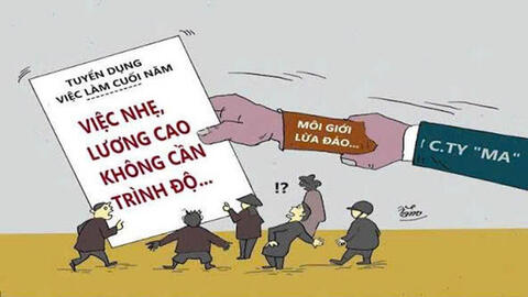 Mức phạt khi quảng cáo, tuyển dụng gian dối để lừa gạt người lao động?