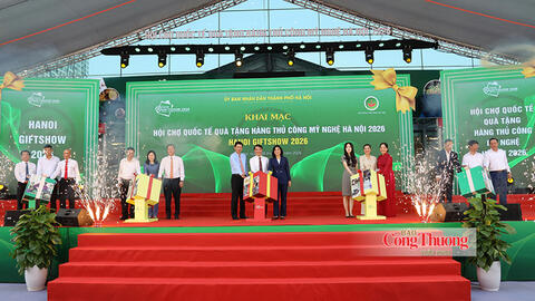Khai mạc Hanoi Giftshow 2026: Kết nối giao thương, thúc đẩy xuất khẩu