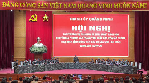 Quảng Ninh khai mạc Diễn tập Khu vực phòng thủ năm 2026