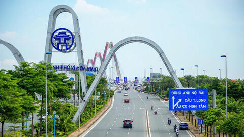 Vành đai 3 trên cao có tới 120.000 lượt xe mỗi ngày, CSGT Hà Nội khuyến cáo
