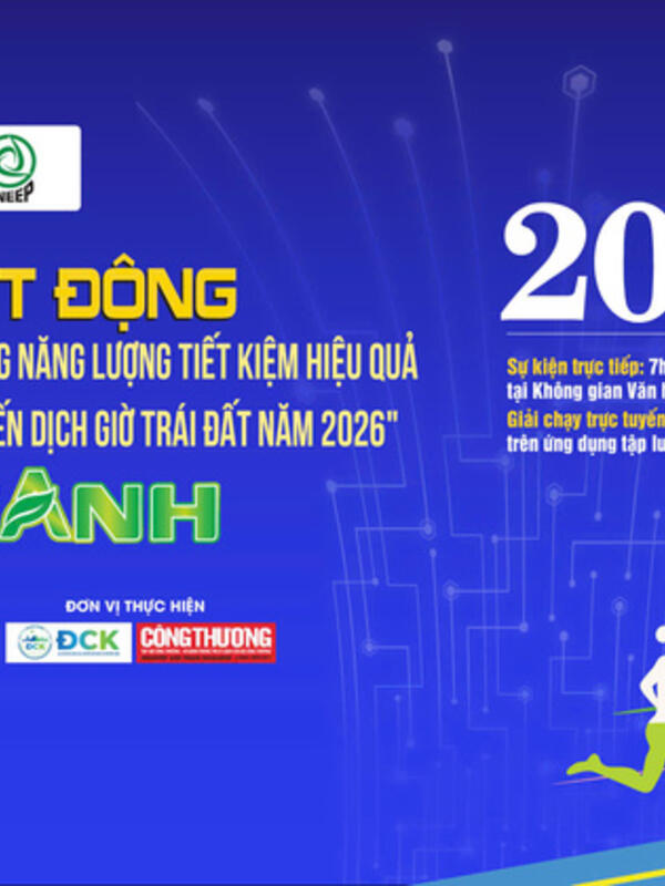 Phát động chương trình toàn dân hưởng ứng Chiến dịch Giờ Trái đất năm 2026