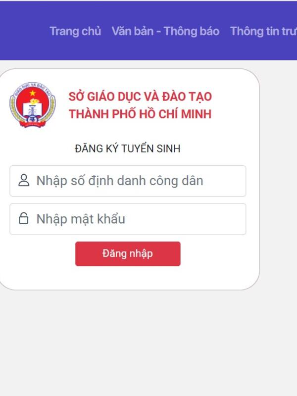 Đăng ký nguyện vọng lớp 10 ở TPHCM hết hạn hôm nay