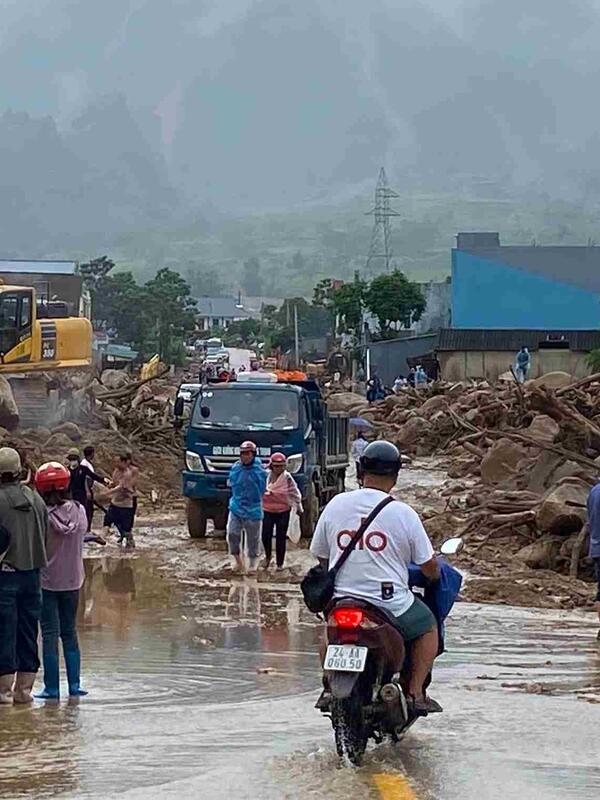 Các ngả đường về Lai Châu đều đã thông xe