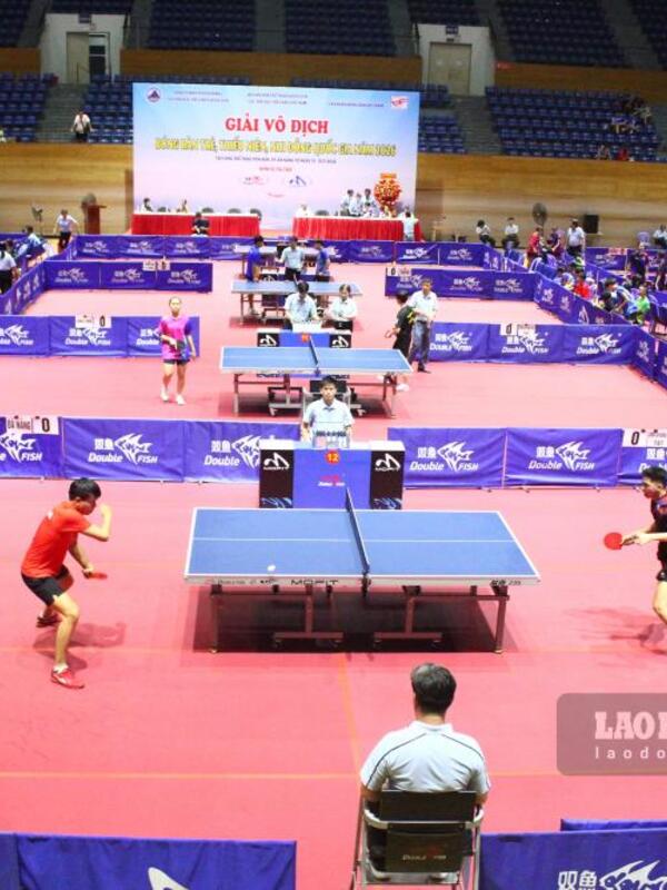 660 vận động viên tranh tài tại Giải vô địch bóng bàn trẻ quốc gia 2026 tại Đà Nẵng