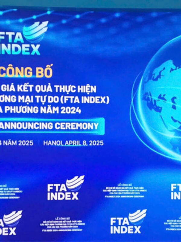 Sắp diễn ra Lễ công bố FTA Index 2025