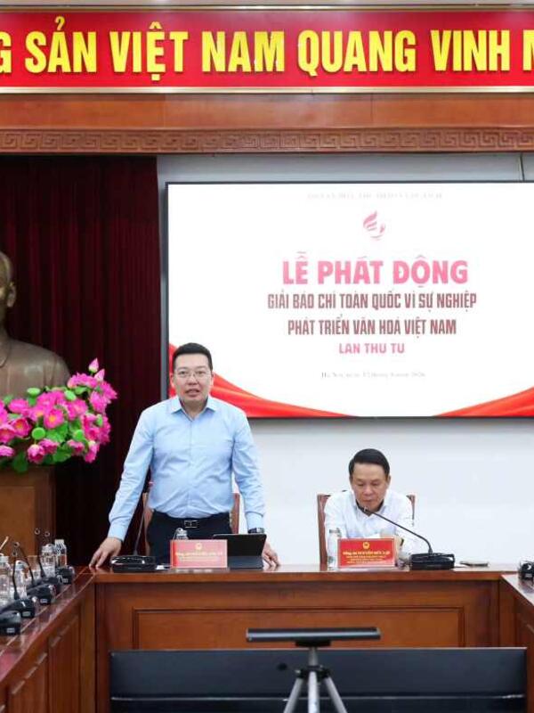 Phát động Giải Báo chí toàn quốc “Vì sự nghiệp phát triển Văn hóa Việt Nam” lần thứ IV