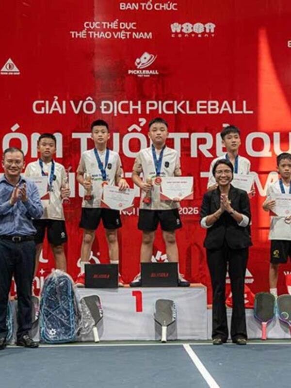 Giải Pickleball trẻ quốc gia khép lại, mở cơ hội vươn ra quốc tế