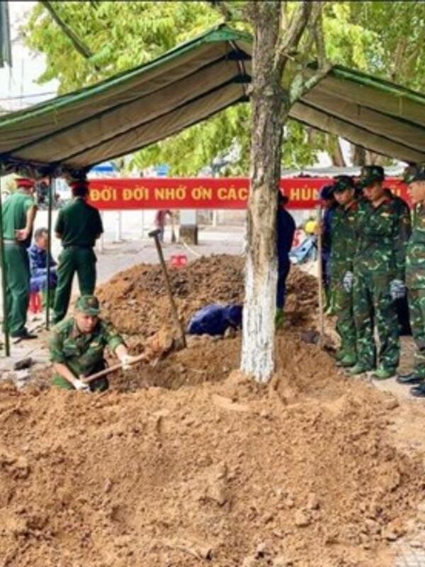 Vĩnh Long khẩn trương tìm, quy tập hài cốt liệt sĩ tại Công viên thành phố
