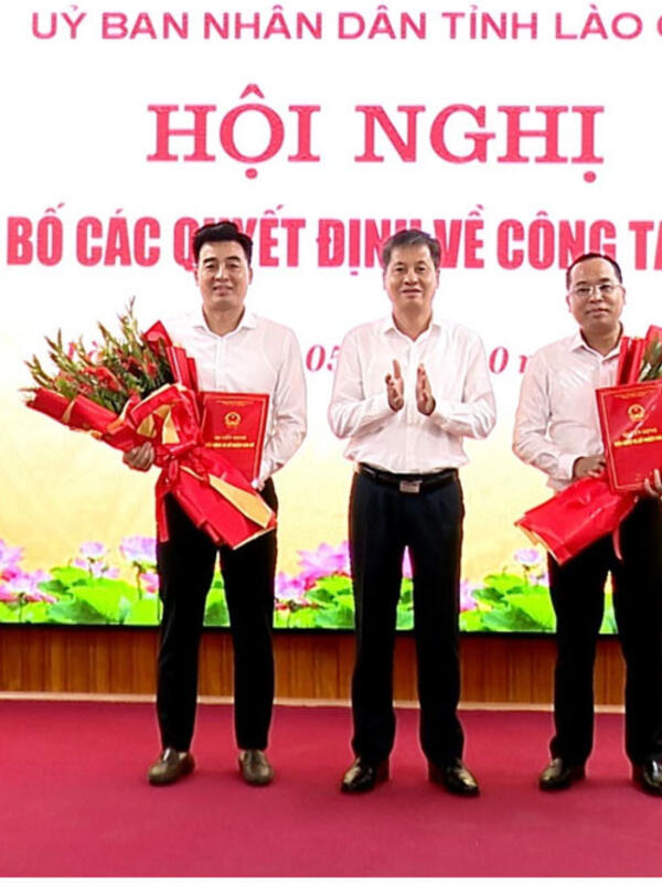 Lào Cai bổ nhiệm 2 Phó Giám đốc Trung tâm Xúc tiến Đầu tư, Thương mại và Du lịch
