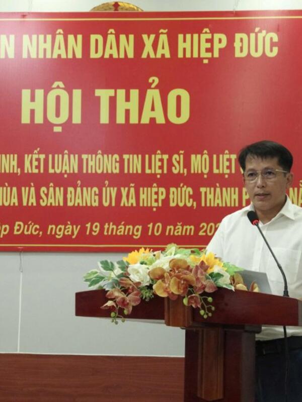 Đà Nẵng xác minh thông tin nghi có nơi chôn cất nhiều liệt sĩ tại Hiệp Đức