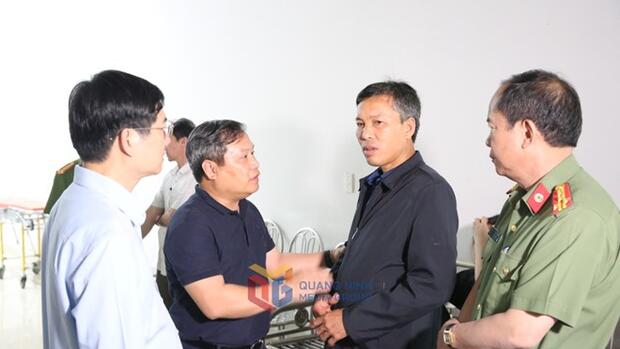 Bí thư Tỉnh ủy Quảng Ninh thăm hỏi, động viên người nhà chiến sĩ công an hi sinh