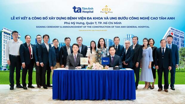 BV Tâm Anh công bố xây dựng thêm bệnh viện đa khoa công nghệ cao, chuyên sâu ung bướu tại TP HCM