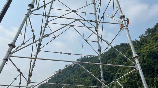 Lực lượng 3 miền của EVNNPT hội tụ tiếp sức đường dây 500kV Lào Cai - Vĩnh Yên