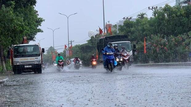 Dự báo các tỉnh thành có mưa dông từ nay đến hết tuần này