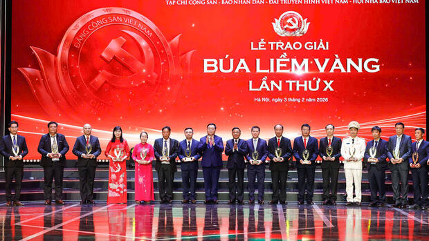 Giải Búa liềm vàng lần thứ X: Dấu mốc lan tỏa công tác xây dựng Đảng