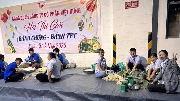 Người lao động ngành Dệt may Việt Nam được chăm lo dịp Tết