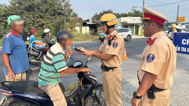 Tây Ninh xử phạt gần 1,9 tỉ đồng vi phạm nồng độ cồn trong 9 ngày nghỉ Tết