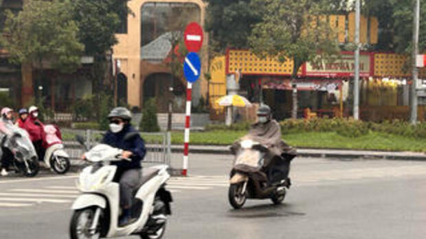 Thời tiết ngày 25/2: Bắc Bộ mưa rào, cục bộ có nơi mưa to