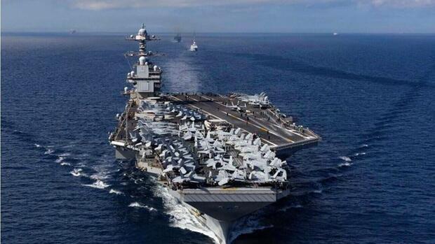 Đám cháy trên tàu sân bay Mỹ đang tham chiến ở Trung Đông kéo dài 30 giờ